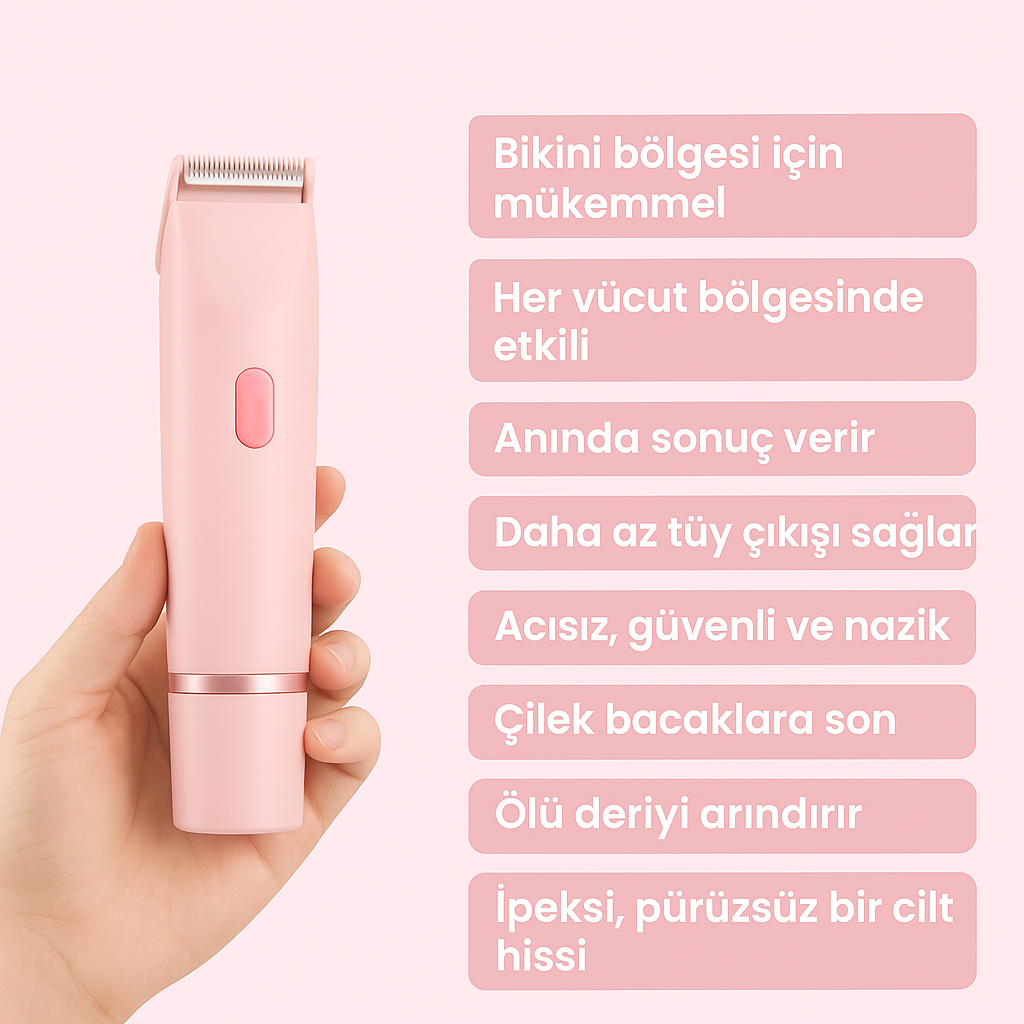 VibeCut Çift Taraflı Tıraş Makinesi