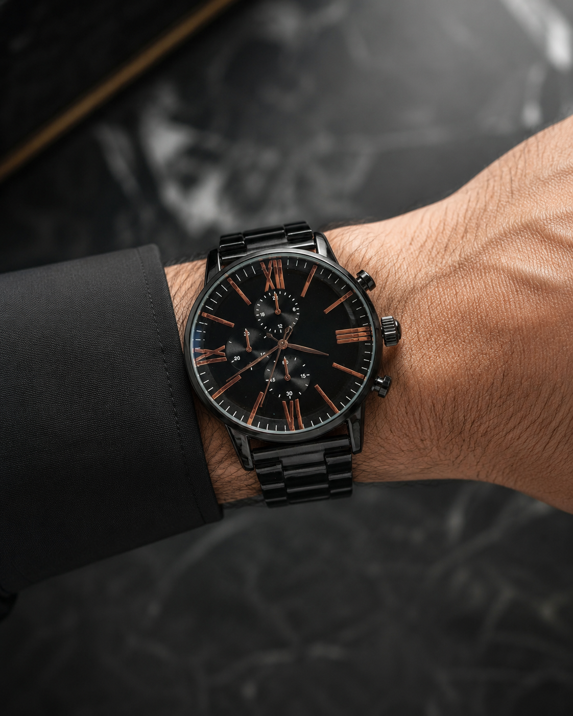 Apex Chrono Çelik Kasa Saat