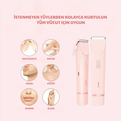 VibeCut Çift Taraflı Tıraş Makinesi